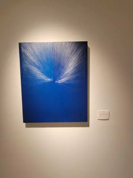Mark Grotjahn, Untitled (Mag Blue to Mag Blue Donker Butterfly)