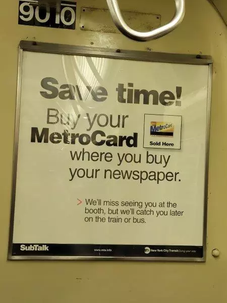 MetroCard ads